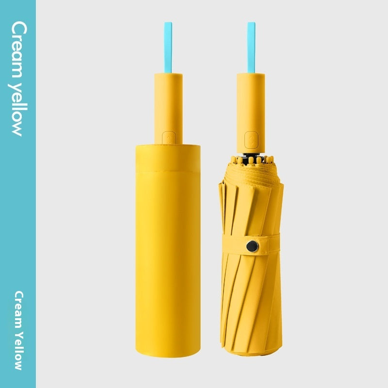 High-grade Double Black Rubber Umbrella
