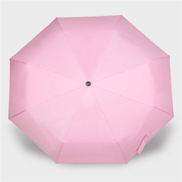 Plain Fully Automatic Vinyl Umbrella