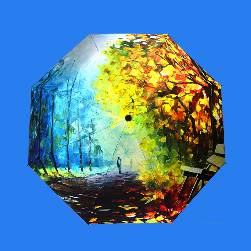 Van Gogh Inspired Umbrella