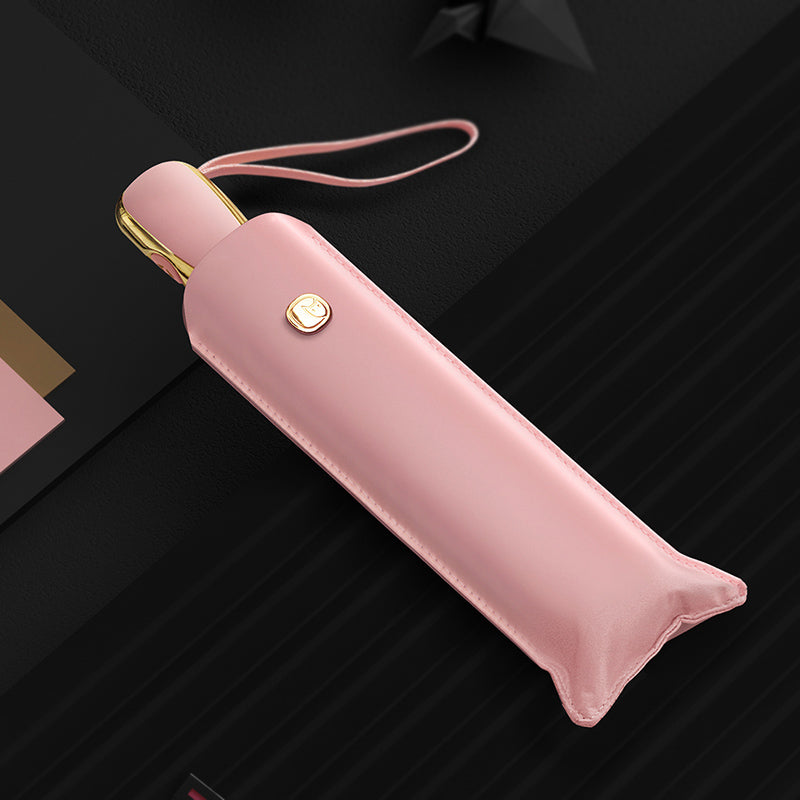 Premium Three-section Umbrella with Case