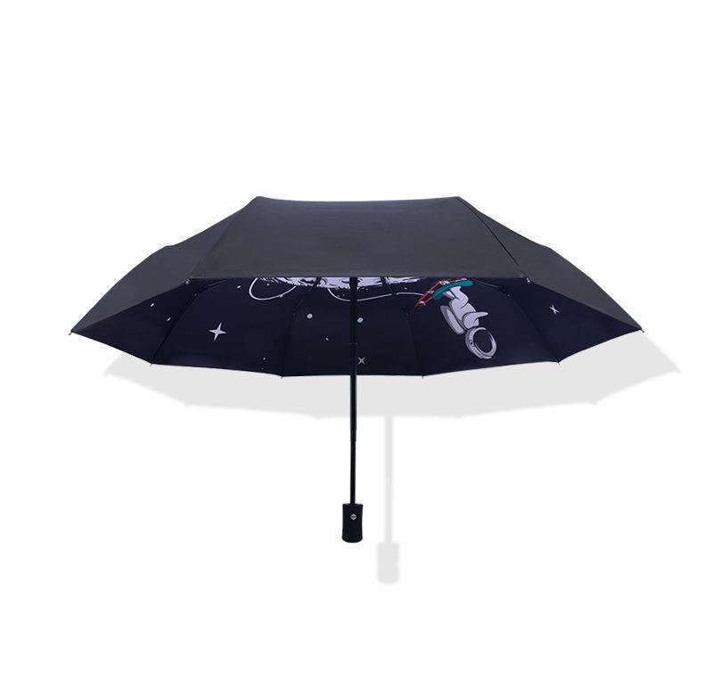 Spaceman & Moon - Three-Folding Umbrella
