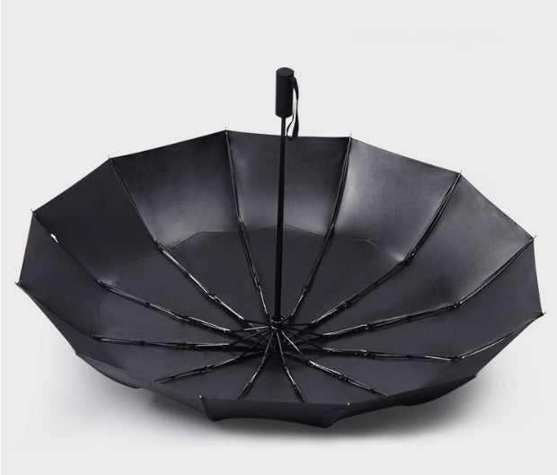 Plain Wind-Resistant Umbrella