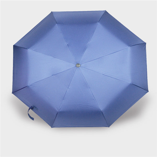 Plain Fully Automatic Vinyl Umbrella