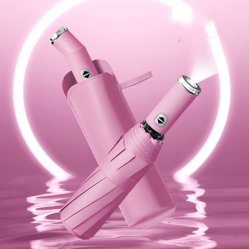 L.E.D Fitted Automatic, Wind-resistant Umbrella
