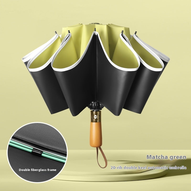 Wind-resistant Reinforced 10-bone Self-opening Umbrella