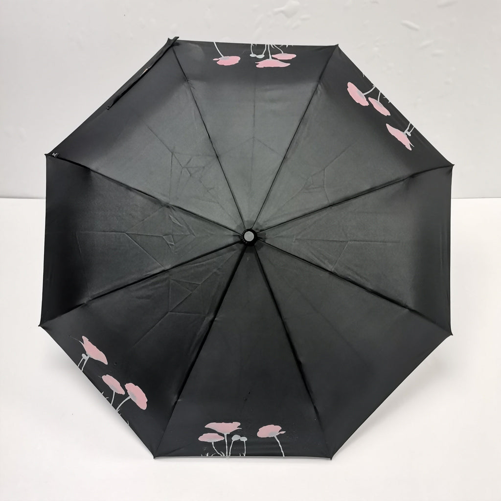 Everyday Poppy Colour Change Folding umbrella