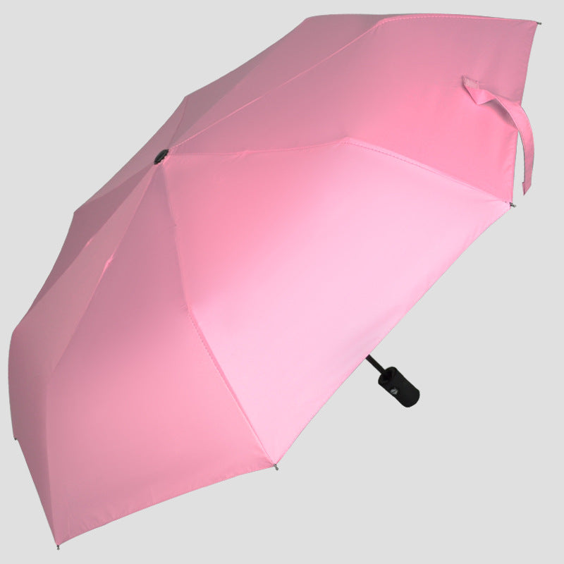 Plain Fully Automatic Vinyl Umbrella