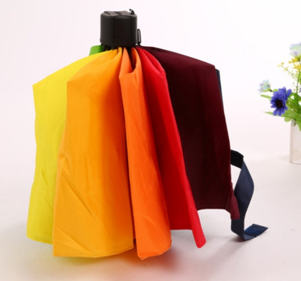 Large Rainbow Umbrella