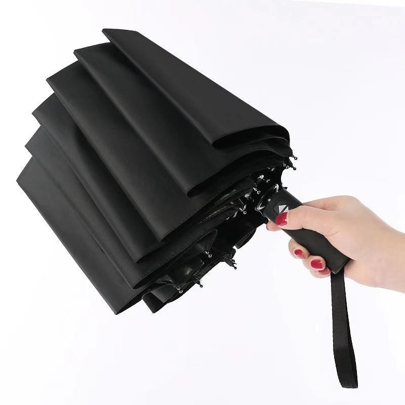Plain Wind-Resistant Umbrella
