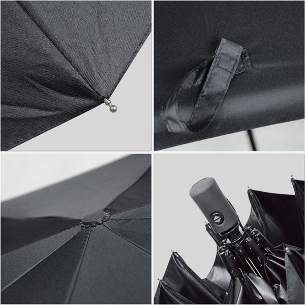 Plain Fully Automatic Vinyl Umbrella