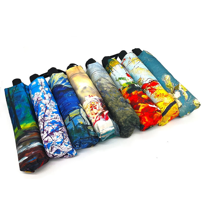 Van Gogh Inspired Umbrella