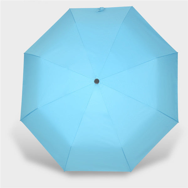 Plain Fully Automatic Vinyl Umbrella