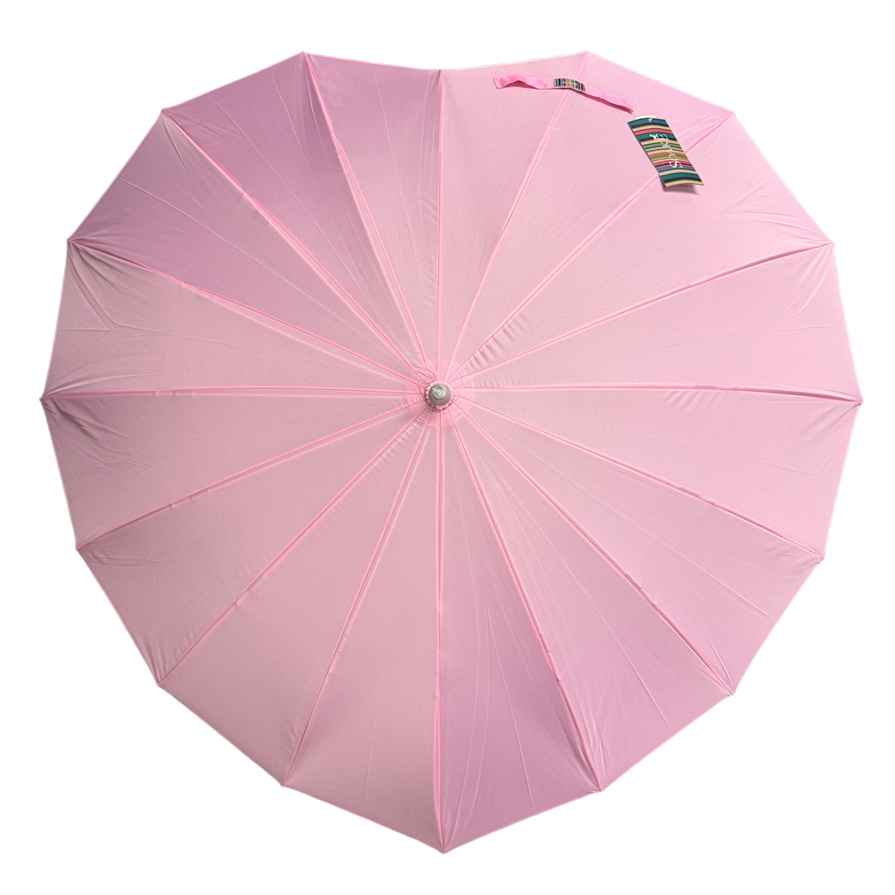 Boutique Heart Umbrella Pink