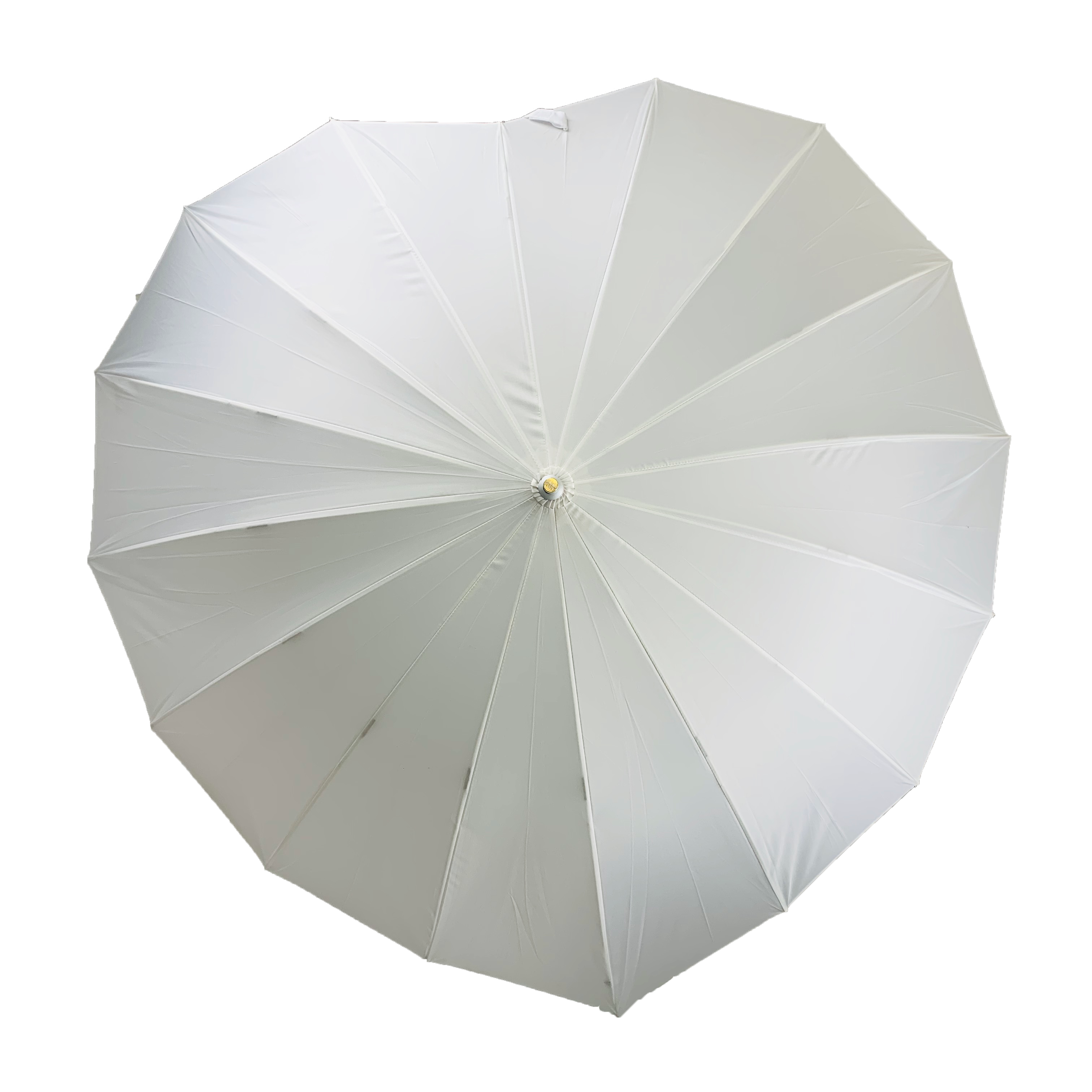Boutique Heart Umbrella White