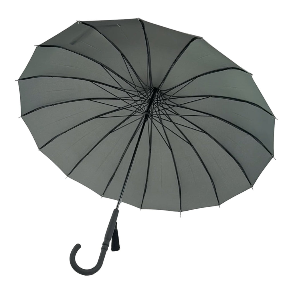 Boutique Classic Pagoda Umbrella in Grey