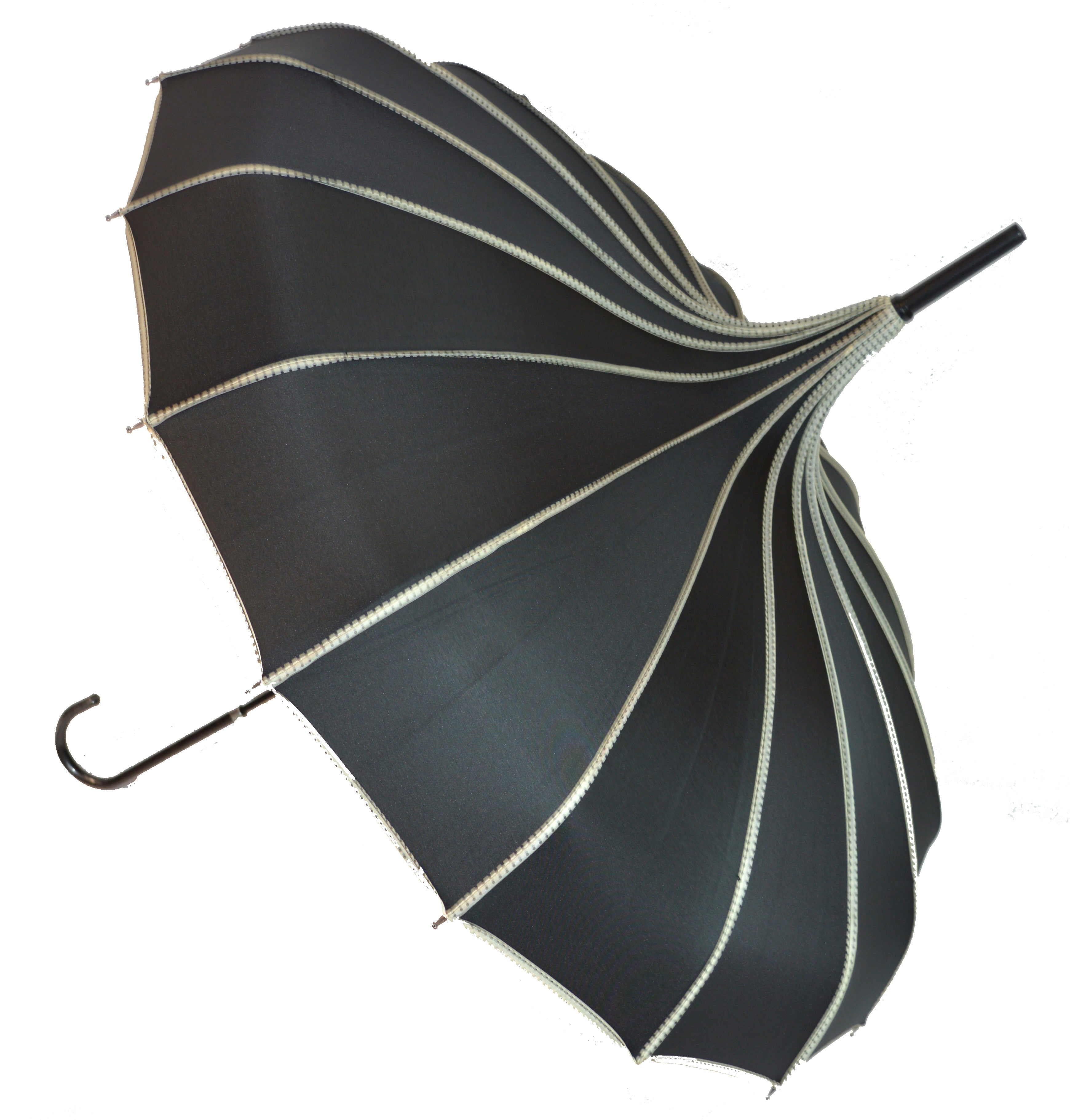 Boutique RIBBED Pagoda Umbrella by SOAKE umbrellas