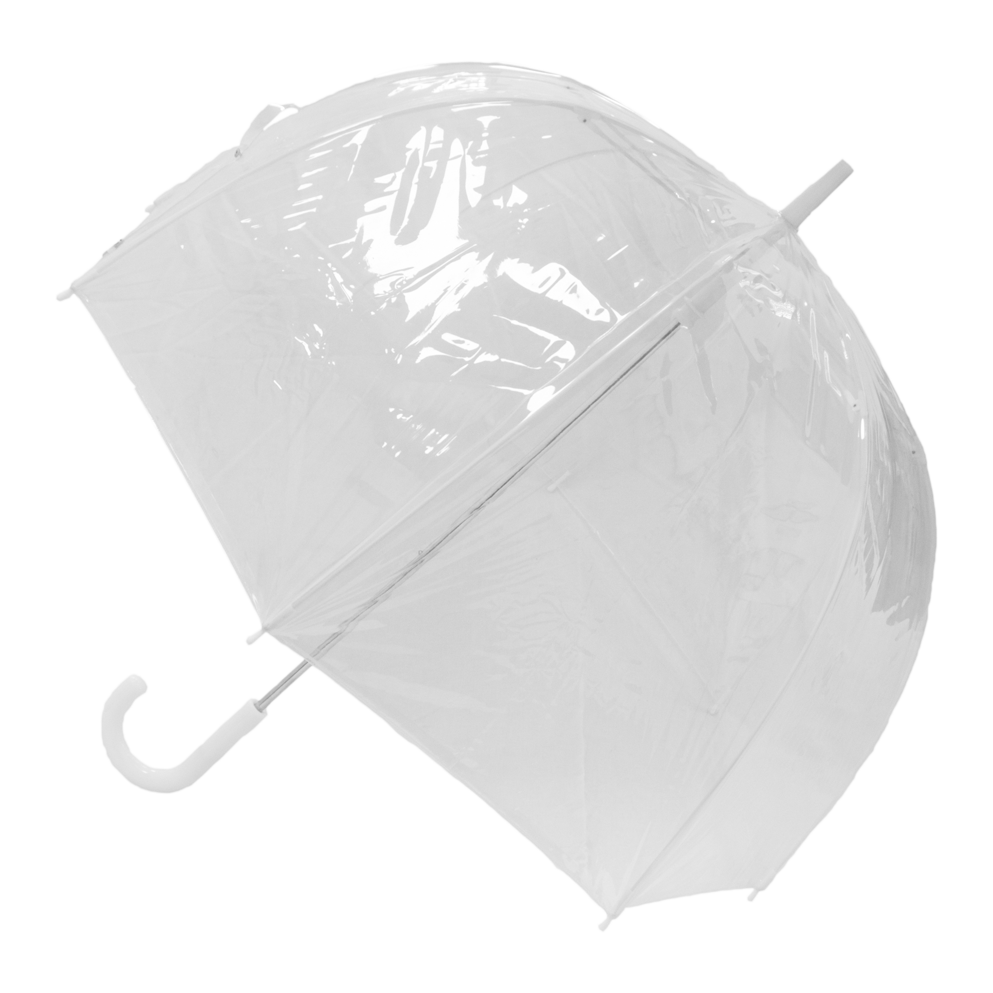 Everyday Clear Vinyl Dome Umbrella Plain