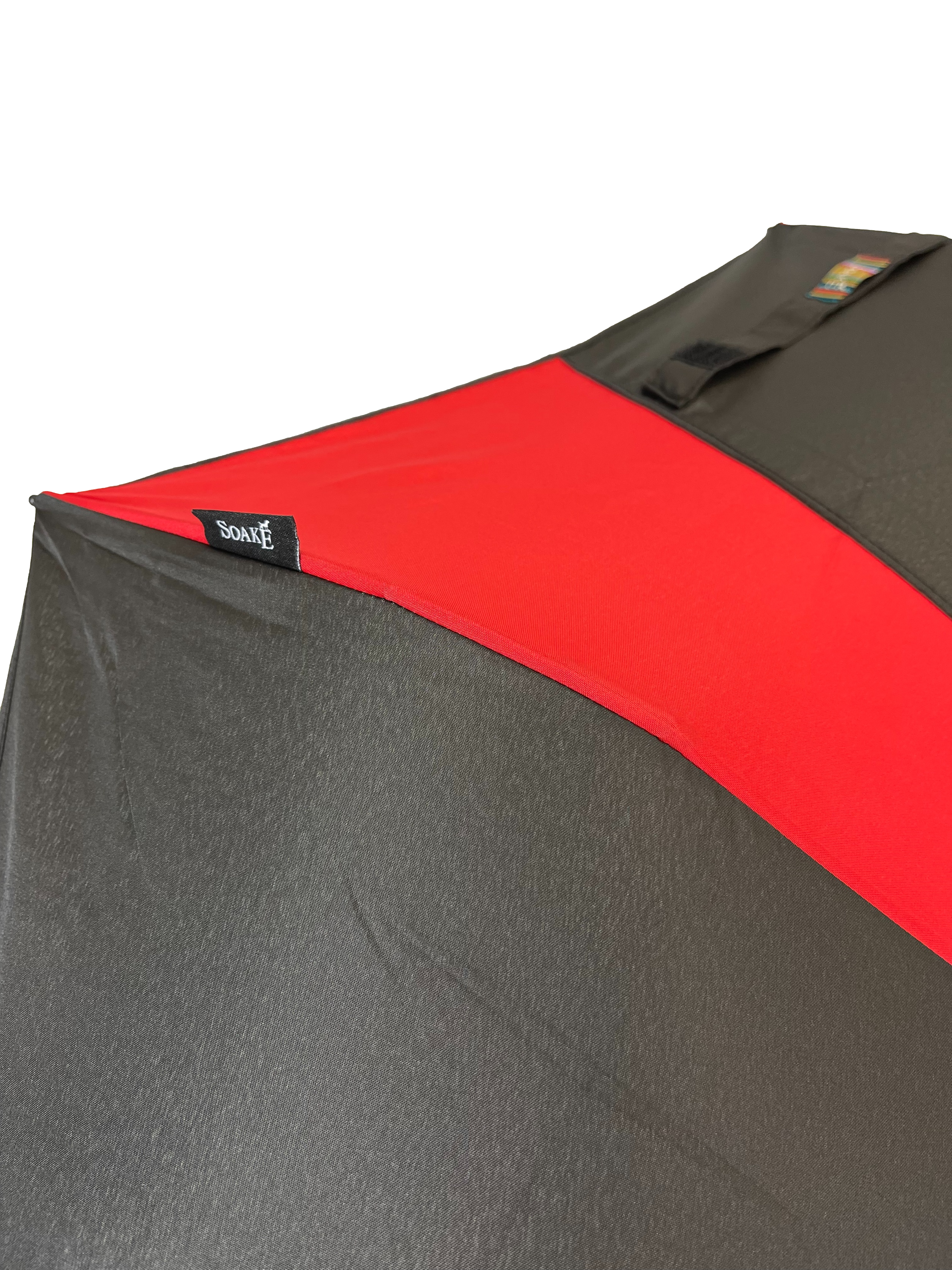 Everyday Swirl Folding Umbrella Red/Black