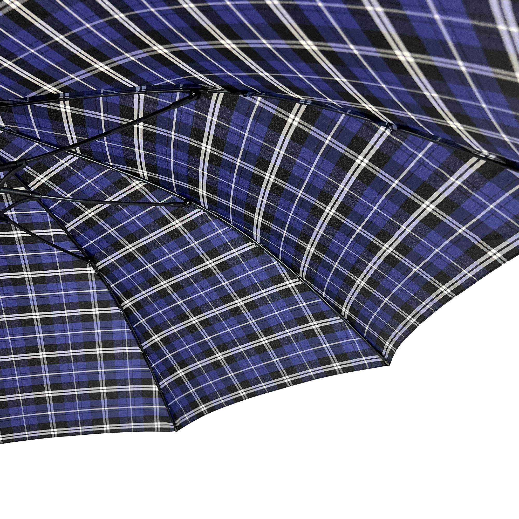 Everyday Tartan Stick Umbrella Purple
