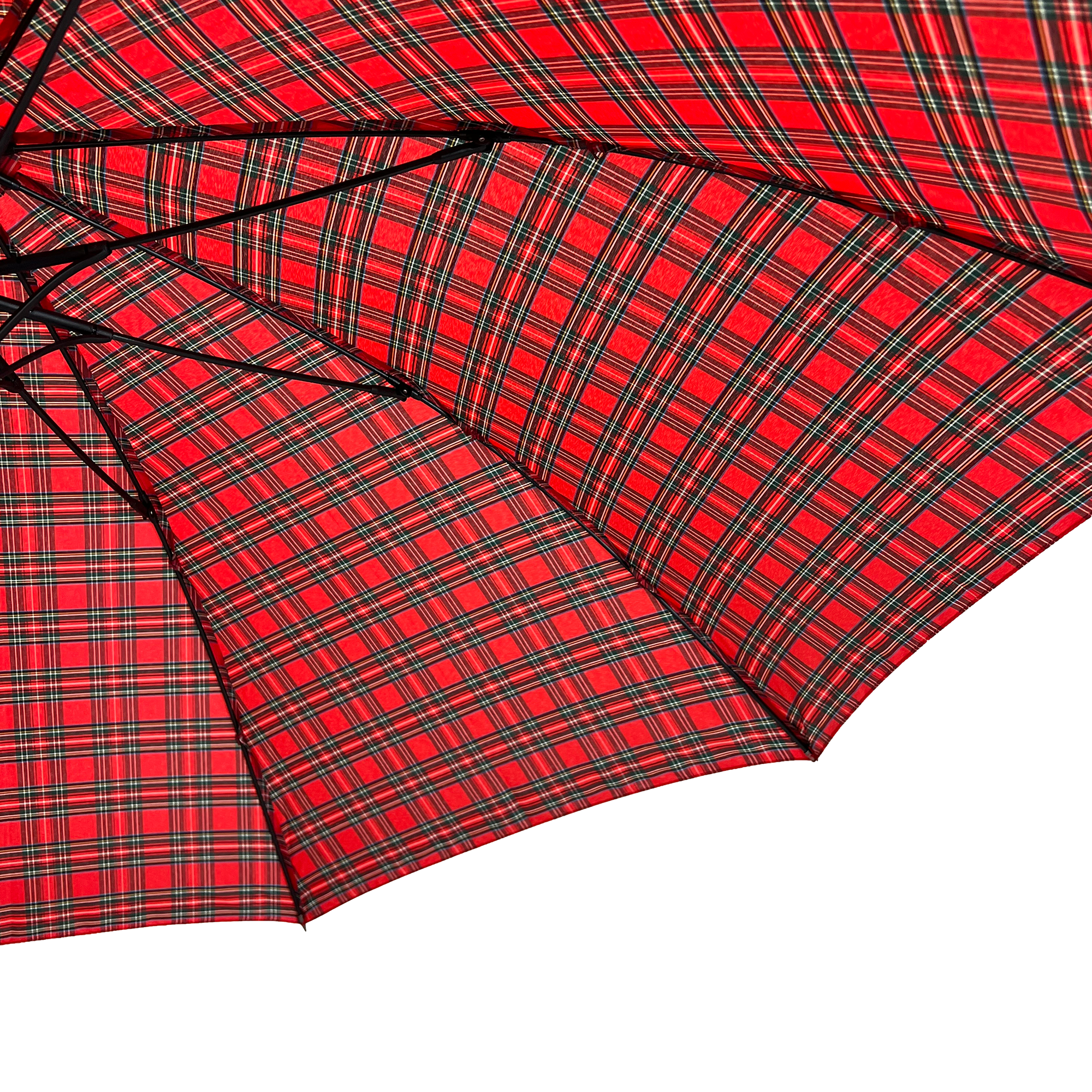 Everyday Tartan Stick Umbrella Red