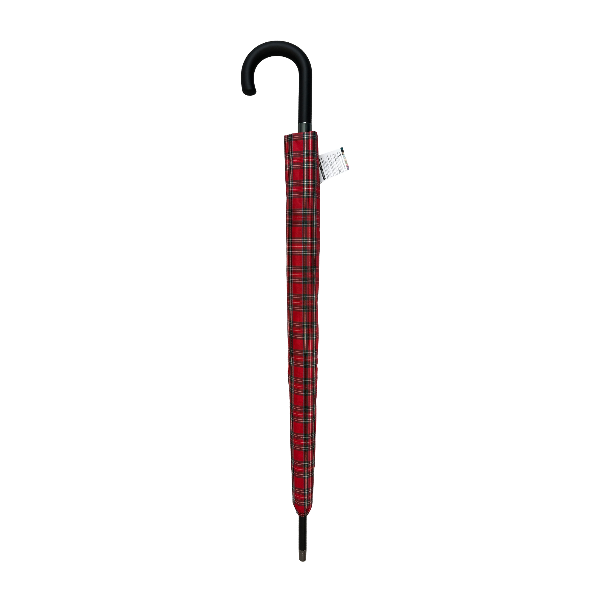 Everyday Tartan Stick Umbrella Red