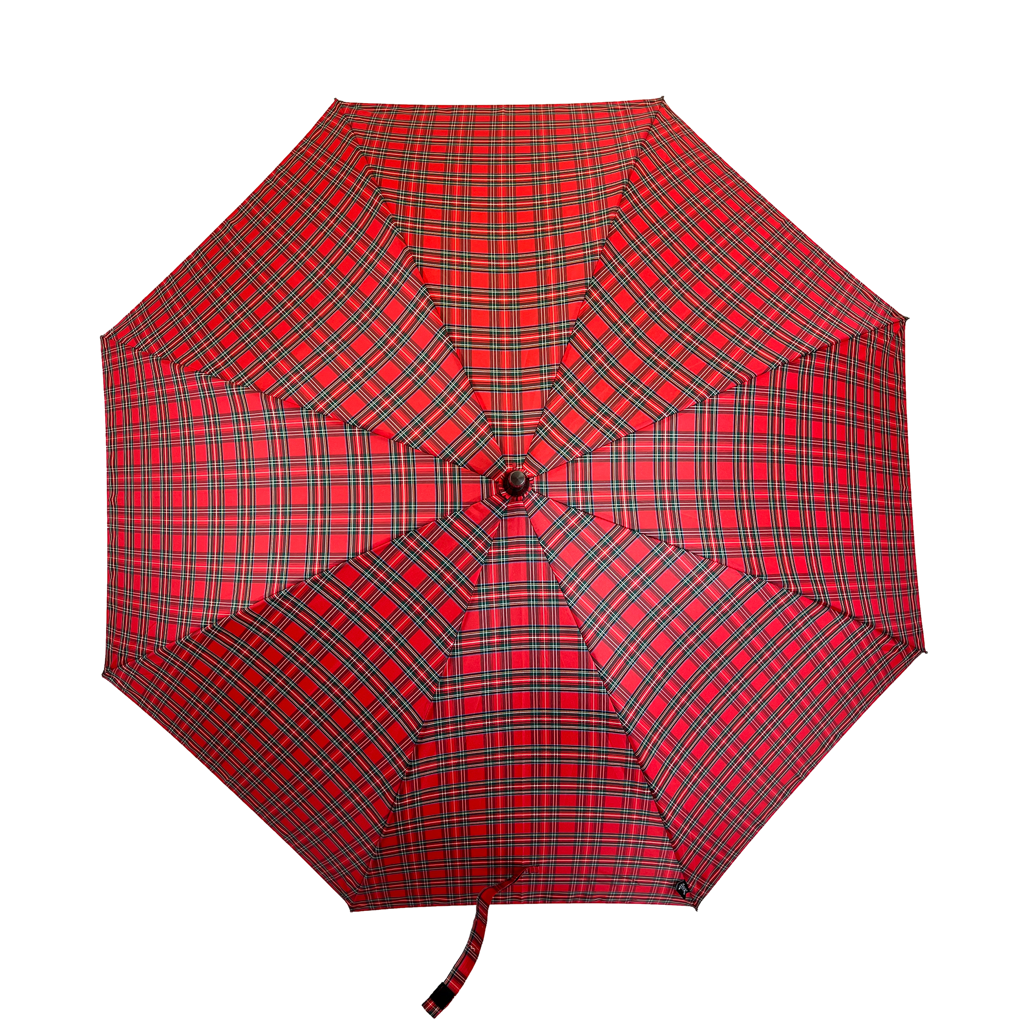 Everyday Tartan Stick Umbrella Red