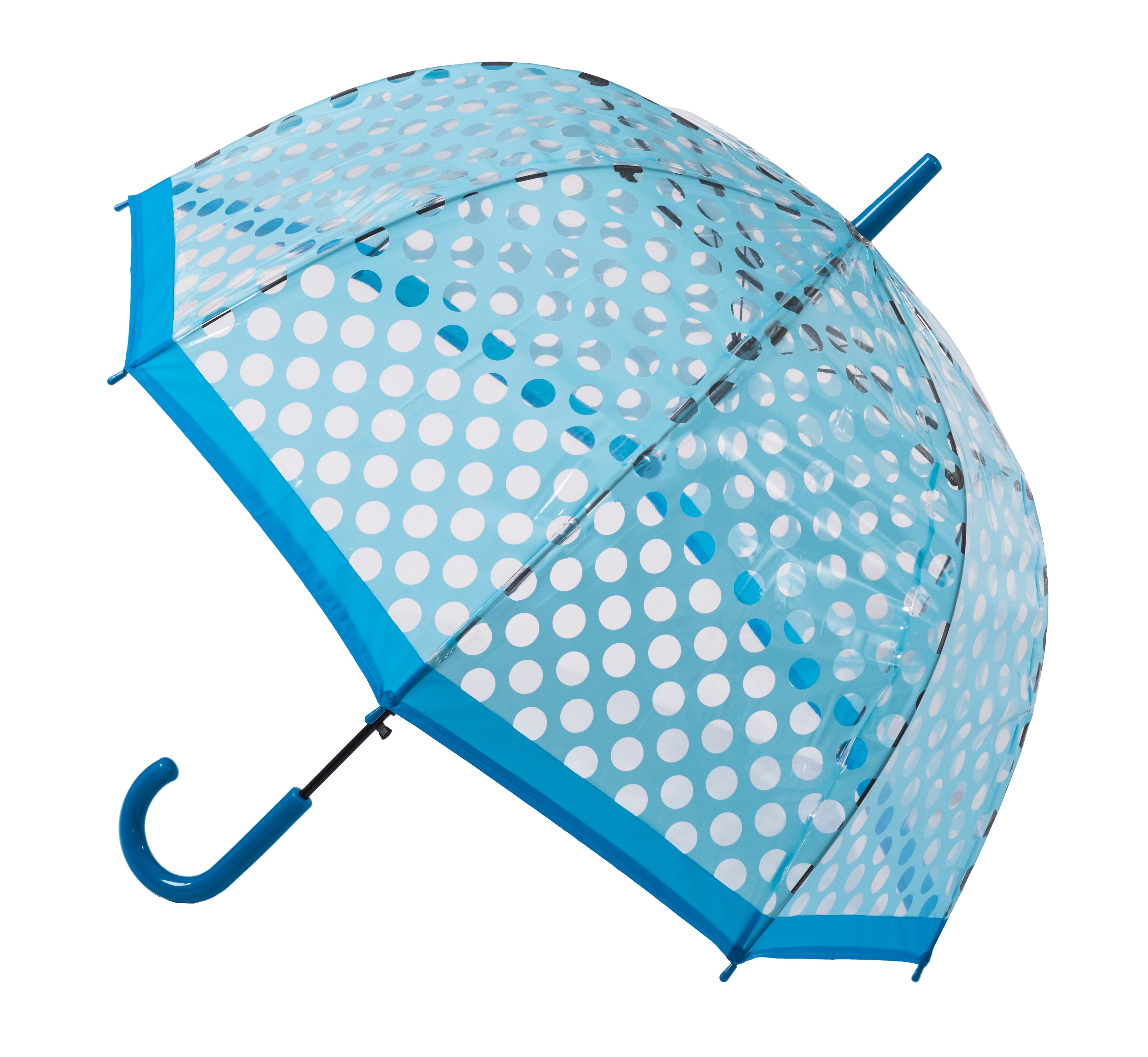 POE Auto Clear Dome Spots Blue/Blue STICK