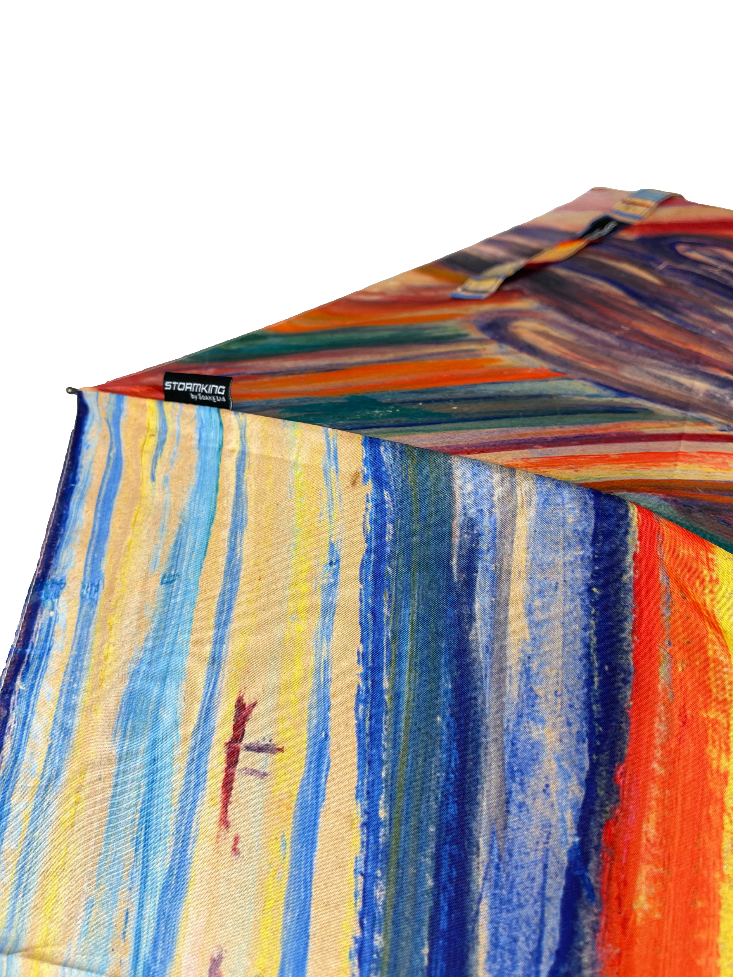 StormKing Folding Art Umbrella Munch Scream by Soake