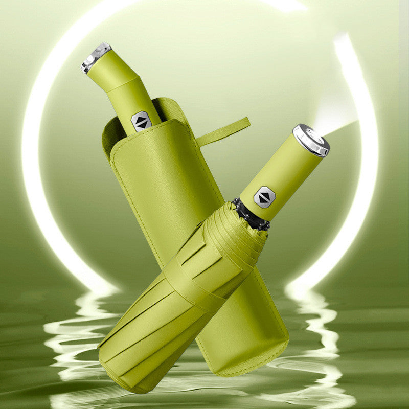 L.E.D Fitted Automatic, Wind-resistant Umbrella