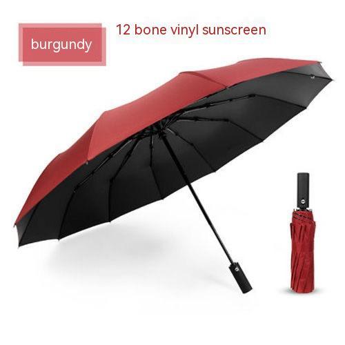 Plain Wind-Resistant Umbrella